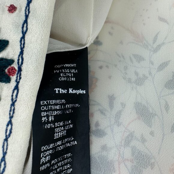 The Kooples Silk Kimono - Picture 3 of 7